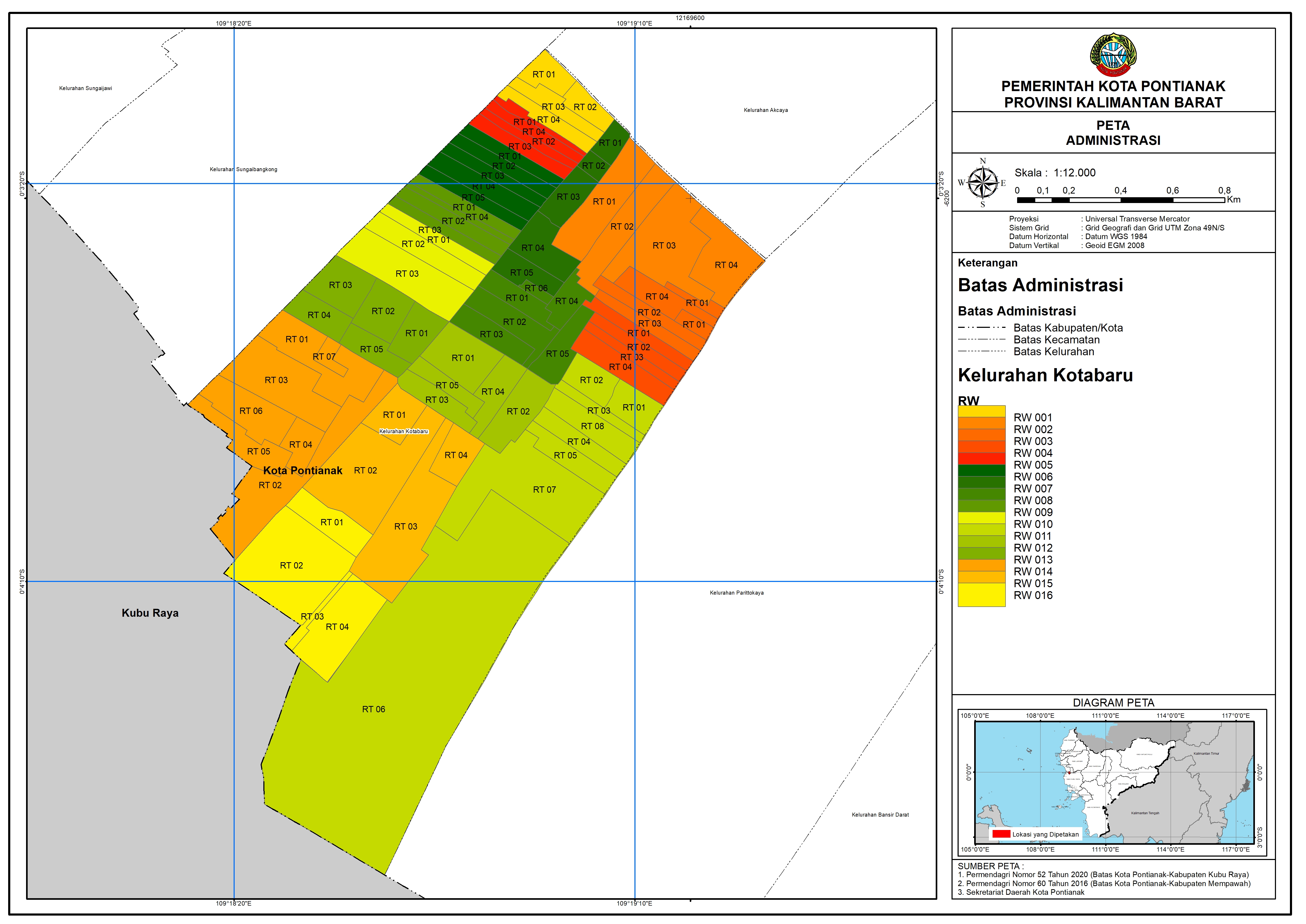 Logo Kelurahan Kotabaru